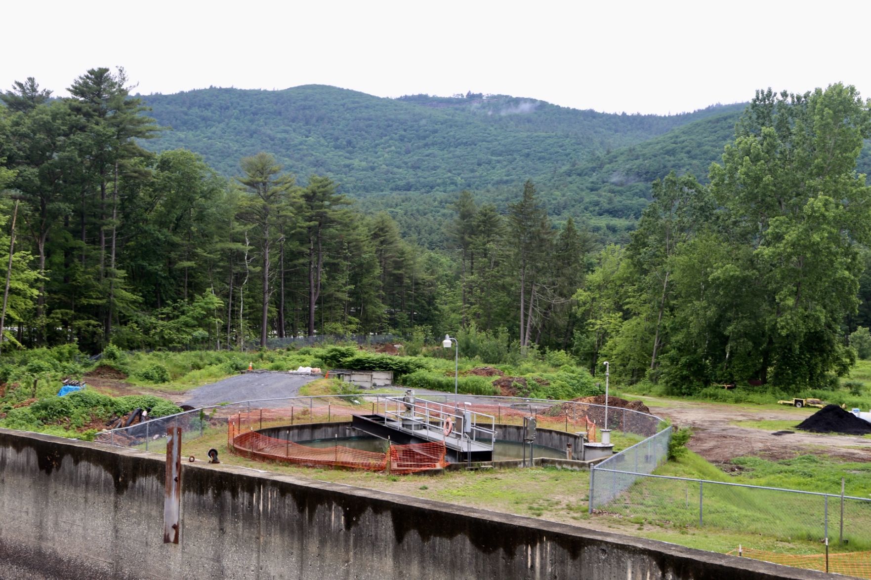 Lake George wastewater treatment plant